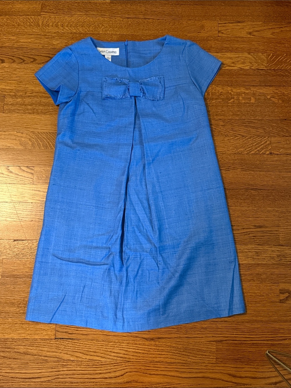 Sara Campbell Bright Blue Bow-Front Women’s Dress